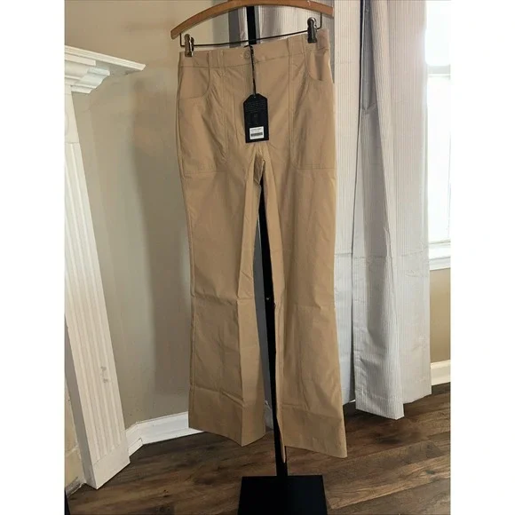 $278 ANATOMIE Darby Stretch Flare Pant COLOR: Camel SIZE: Small - Picture 5 of 8